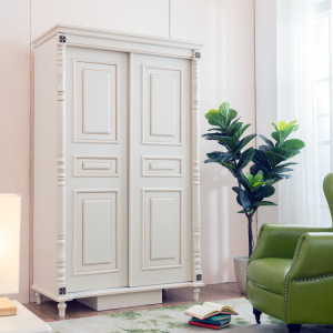 000人付款淘宝源氏木语家居旗舰店全实木松木推拉门衣柜1.2/1.4/1.