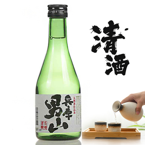 兵库男山300ml日本原装进口清酒天然水上选本酿造低度洋酒日本酒