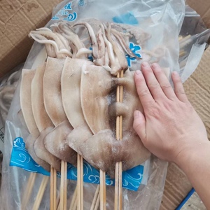 烧烤铁板串鱿鱼片180克轰炸大鱿鱼200克整条阿根廷鱿鱼串150克商