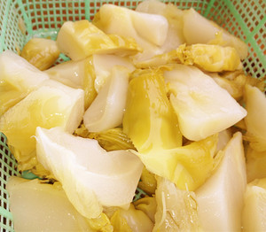 娃娃菜 浙江台州临海特产 下饭菜蒂头泡菜咸菜腌菜系列 散装一斤