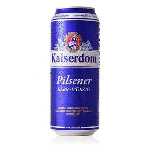 满39包邮临期】德国原装进口kaiserdom/凯撒比尔森黄啤酒精酿啤酒