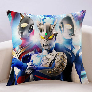 奥特曼同款抱枕定制咸蛋超人迪迦动漫卡通儿童睡觉靠枕垫生日礼物