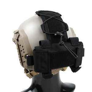 TMC2881-BK/AF头盔粘贴附包 电池存放袋 500D Cordura面料