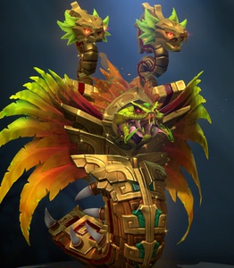 dota2 阿哈利姆 剧毒术士 夷族世域 刺蛇 不朽 延魔魇庭 饰品