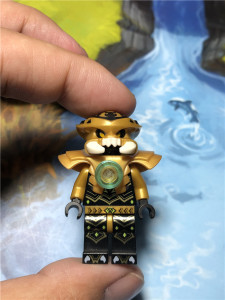 乐高lego 稀有绝版气功传奇人仔 蝎斯狂loc056 毒蝎部落 二手