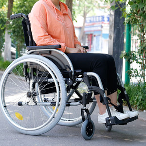 奥托博克思达m2运动轮椅超轻型残疾人折叠轻小便携式航钛铝合金