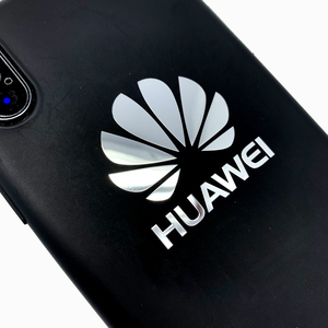 huawei华为标志logo手机贴纸 honor荣耀金属贴 笔记本电脑装饰贴
