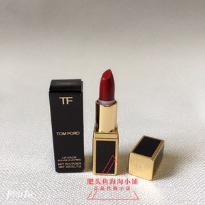 正品 Tom Ford汤姆福特TFmini唇膏番茄红口红黑管16#小样1g装