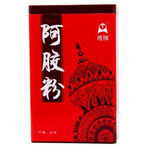 鸿翔山东阿胶粉36g铁盒3g/袋*12袋