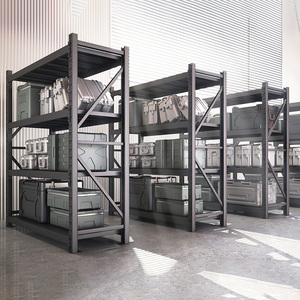 君制仓储货架家用置物架多层铁架子仓库地下室库房定制菜鸟展示架