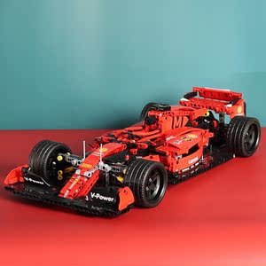 乐高moc赛车成人汽车男生成年高难度拼装模型跑车f1方程式
