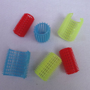 中号老式塑料卷发筒卷发卷卷发器 卷发棒怀旧卷发筒 80年代 每包