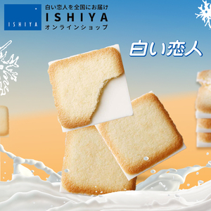 现货速发日本白色恋人北海道黑白巧克力夹心饼干进口零食礼品网红