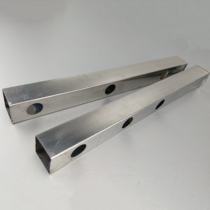 伸缩门不锈钢榄子 电动门门排内料 伸缩门36*36方管 精抛201材质