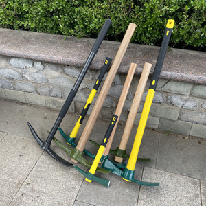 镐斧洋镐户外镐头多功能农用小号开垦纯钢全锄头铁镐羊镐挖笋工具