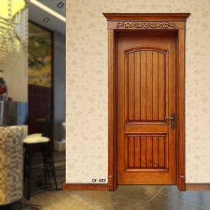 厂家直销室内原木门美式实木门实木烤漆门室内套装门平开家用房门