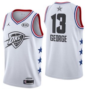 保罗乔治球衣雷霆nba