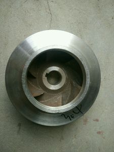 单级单吸离心清水泵叶轮加工定做铸铁铸铜铸铝不锈钢叶轮国标非标