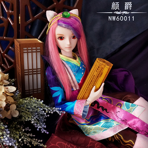 叶罗丽娃娃颜爵水王子60厘米化妆改装全关节可动夜萝莉玩具