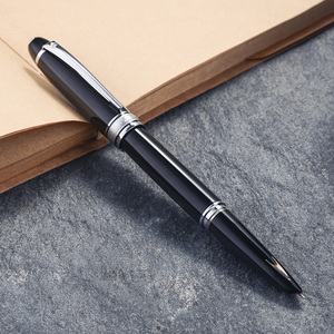 正品英雄钢笔经典100箭标14k金笔成人商务办公练字用书写墨水笔