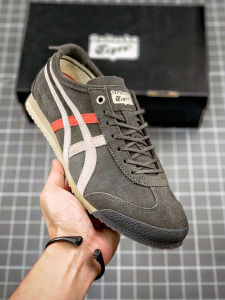 限量版日本tiger鬼冢虎男鞋女鞋透气真皮中性复古虎冢鞋阿甘鞋男