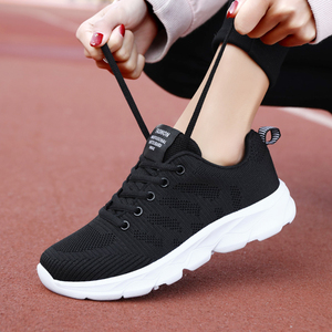 多爱走路鞋女软底轻便泡沫底运动鞋女夏季好走路的鞋子透气网面鞋
