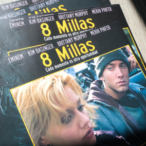 现货全新 8 mile八英里电影 西语官方海报 eminem阿姆 说唱 嘻哈