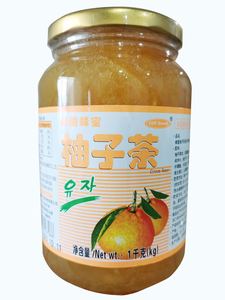 ohf韩国蜂蜜柚子茶1KG 红枣茶芦荟茶生姜茶 OHF Brand品牌