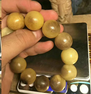 原创纯天然复古混搭骆驼骨椰壳手串男桶珠佛珠藏式骨珠手链