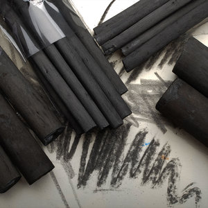 贝碧欧pebeo棉柳木炭条木碳条素描碳画条绘画专用碳笔条5mm24mm