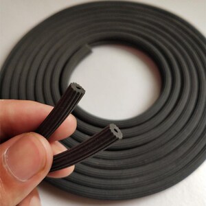 不锈钢纱窗密封条配件窗纱网半透明耐老化压条器安装压轮橡胶压条