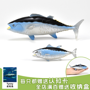 儿童玩具仿真动物模型海洋生物海底大号金枪鱼认知摆件手办