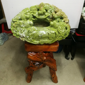 玉石雕刻摆件岫玉