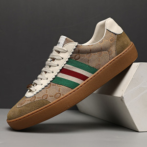 小脏鞋情侣帆布鞋子男鞋夏季透气防臭薄款真皮板鞋韩版卡斯诺丁248