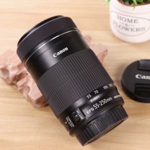 Canon/佳能55-250mm IS STM三代 55-250一二代中长焦风景单反镜头