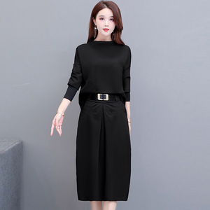 欧华名牌伊秀水木女装年华正品2020早秋摩多新款伽格上档次连衣裙