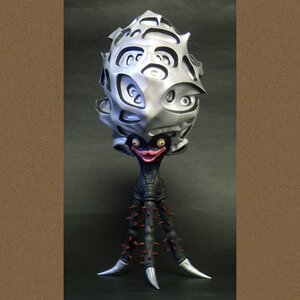 日本代购绝版少年商店限定头脑星人切布尔星人大怪兽系列20cm