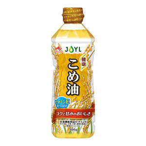 3瓶日本味之素非转基因米油炒菜油家庭稻米油维生素E丰富600ml/瓶