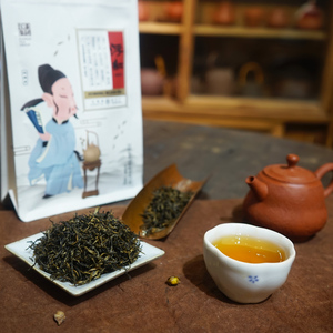 积器  景德镇特级浮红浮梁红茶100g散装