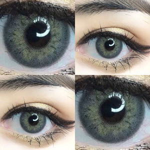 美瞳欧美蓝绿色