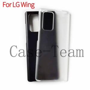 适用于LG Wing手机壳保护套手机套硬壳布丁磨砂素材TPU
