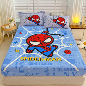 定制迪士尼卡通全棉儿童床笠单件纯棉子母床婴儿拼接床榻榻米床罩