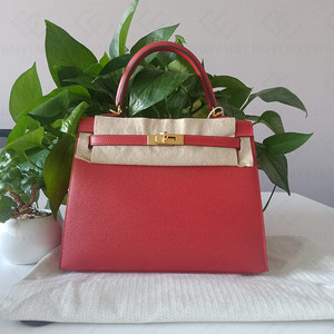 爱马仕女包红色