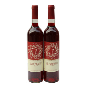 国产张裕甜酒樱甜红750ml*2支张裕红酒葡萄酒赤霞珠女士