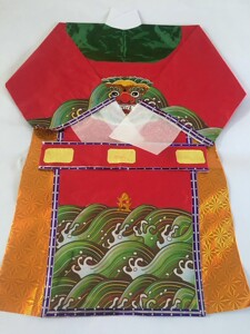 民俗信仰民间风俗用品双面纸龙袍 纸神袍 八仙 曹国舅 大人