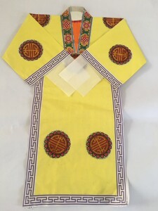 神明用品还愿谢恩神明双面纸龙袍 纸神衣 纸神袍 八仙之张果老