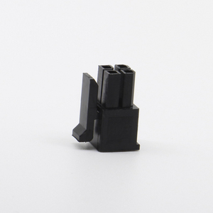 Molex 3.0mm间距连接器接插件小5557线路板针座对接公插头4p双排