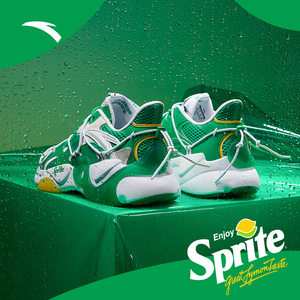 安踏雪碧联名款男鞋夏季透气2021新款官网旗舰品牌正品休闲运