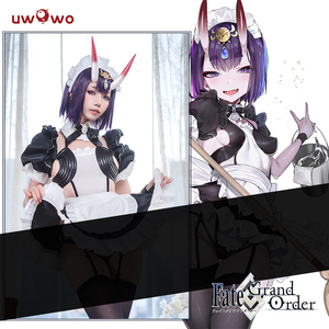 预售uwowo悠窝窝fate grand order fgo酒吞童子cosplay服装女仆装