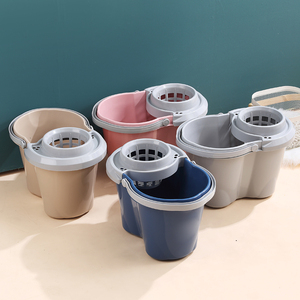 塑料家用地拖桶洗拖把桶挤水桶拖布桶宿舍单桶老式拖桶加厚拧干桶